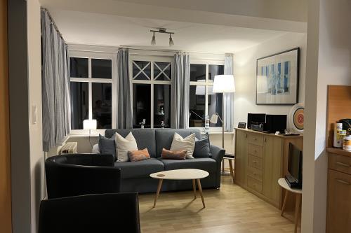 Langeoog Ferienwohnung Strandvogt Langeoog - Abendstimmung in der Wohnung