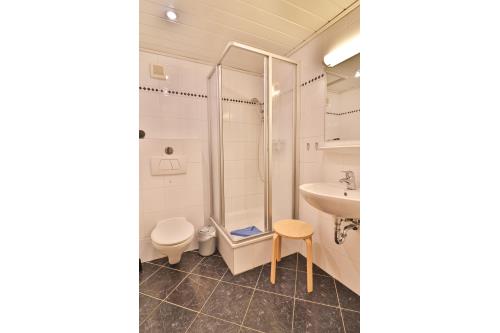 Langeoog Ferienwohnung Vermietung am Meer – Strandvogt - Whg. 1 - Badezimmer