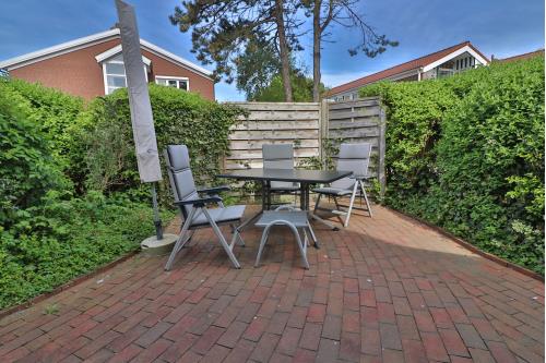 Langeoog Ferienwohnung Vermietung am Meer – Strandvogt - Whg. 1 - Terrasse