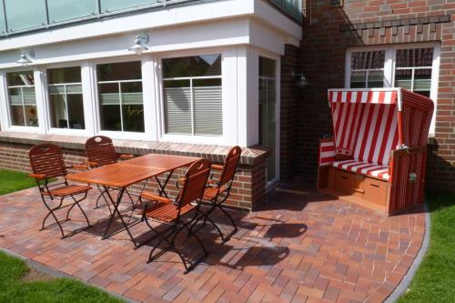 Langeoog Ferienwohnung Süderloog - Hannes Glogner - Terrasse