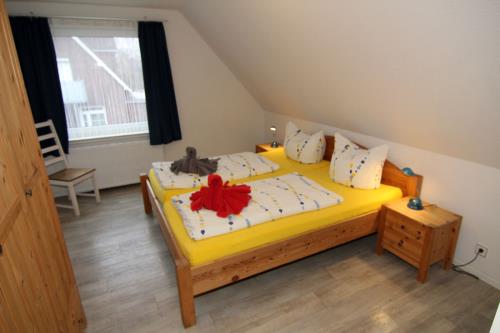 Langeoog Ferienwohnung Süderloog - Jonathan - Schlafzimmer