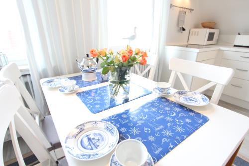 Langeoog Ferienwohnung Us Langeoog - Am Wall - Fewo Clas OG - Ferienwohnung Clas / OG Essbereich