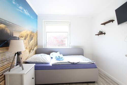 Langeoog Ferienwohnung Us Langeoog - Twee Strandloopers - Schlafzimmer