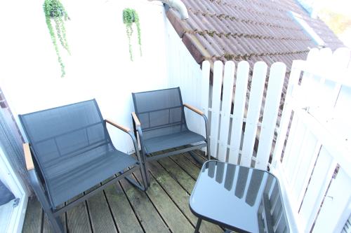 Langeoog Ferienwohnung Us Langeoog - Twee Strandloopers - Balkon