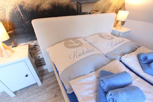 Langeoog Ferienwohnung Us Langeoog - Twee Strandloopers - Schlafzimmer