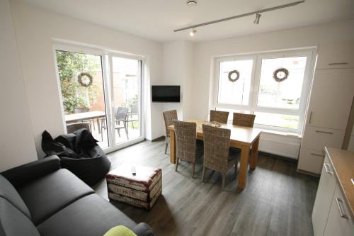 Langeoog Ferienwohnung Us Langeoog - Die Villa Flinthörn - 3 - Flinthörn 3 Wohnküche