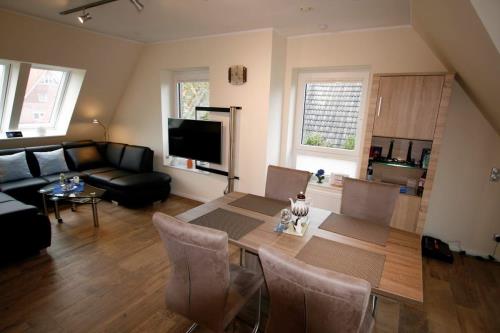 Langeoog Ferienwohnung Us Langeoog - Die Villa Flinthörn - 5 - Flinthörn 5 Wohnküche