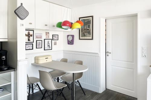 Langeoog Ferienwohnung Us Langeoog - Sonnendeck - Sonnendeck Esszimmer 01