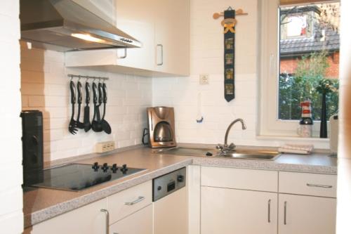 Langeoog Ferienhaus Us Langeoog - Strandnest - Strandnest Küche