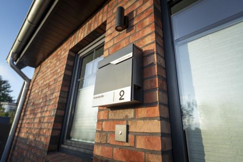 Langeoog Ferienhaus Villa Hafenkieker - Briefkasten und Klingel