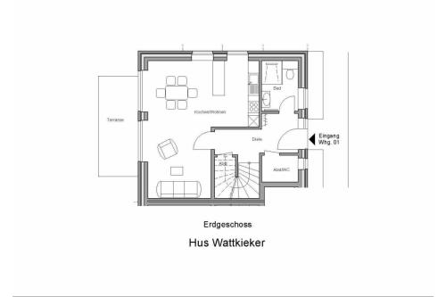 Langeoog Ferienhaus Villa Wattkieker