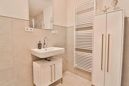 Langeoog Ferienwohnung Vormannskammer - Bad