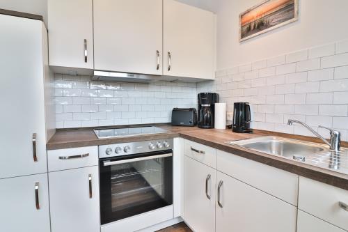 Langeoog Ferienwohnung Vormannskammer - Küche