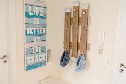 Langeoog Ferienwohnung Zimt & Zucker - ZimtZucker Garderobe