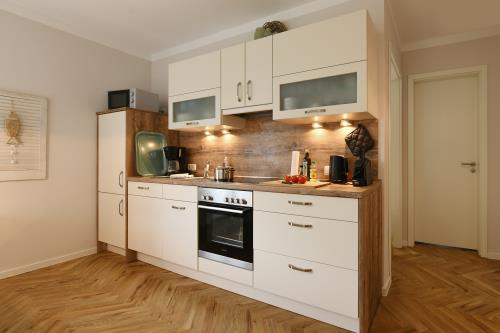 Langeoog Ferienwohnung Zimt & Zucker - Küche