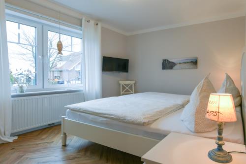 Langeoog Ferienwohnung Zimt & Zucker - Schlafzimmer groß