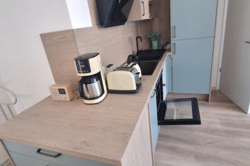 Langeoog Ferienwohnung Bootshuus Langeoog - Sindbad - Küche Sindbad