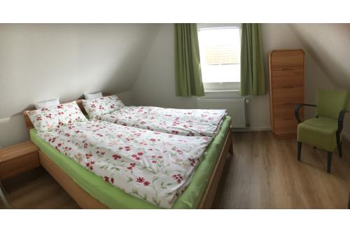 Langeoog Ferienwohnung Deck 2 - Schlafzimmer DG Ost