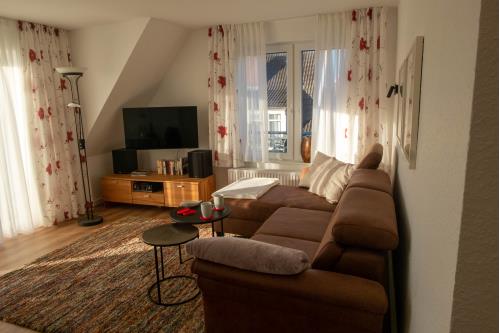 Langeoog Ferienwohnung Deck 2 - Wohnbereich