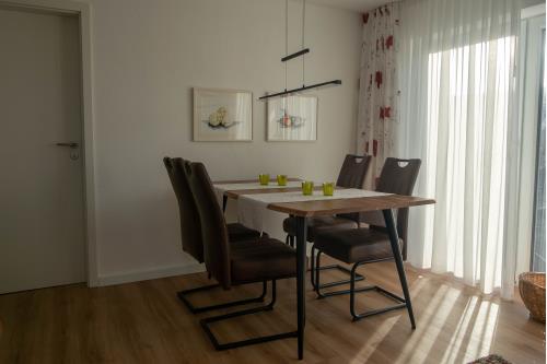 Langeoog Ferienwohnung Deck 2 - Essbereich