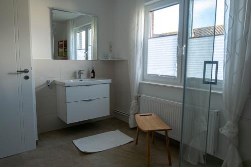 Langeoog Ferienwohnung Deck 2 - Bad OG