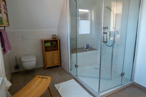 Langeoog Ferienwohnung Deck 2 - OG Bad Dusche