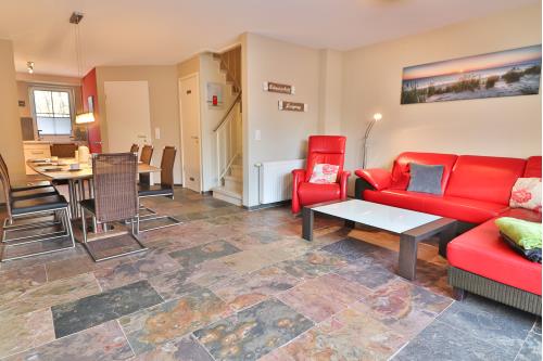 Langeoog Ferienwohnung Dünenschatz - Wohnzimmer
