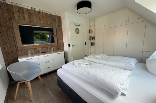 Langeoog Ferienhaus Meerleben - Schlafzimmer 2