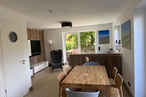 Langeoog Ferienhaus Meerleben - Essbereich / Wohnzimmer