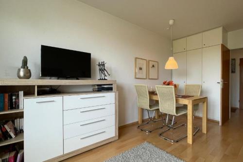 Langeoog Ferienwohnung Accumer Ee - Wohnzimmer / Essbereich