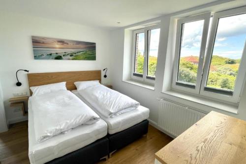 Langeoog Ferienwohnung Kapitänshaus Thule - Ankerplatz - Schlafzimmer 1