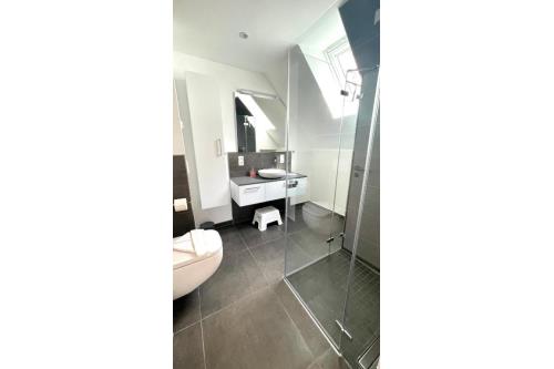 Langeoog Ferienwohnung Kapitänshaus Thule - Ankerplatz - Badezimmer 2