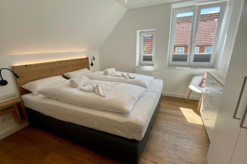 Langeoog Ferienwohnung Kapitänshaus Thule - Ankerplatz - Schlafzimmer 2