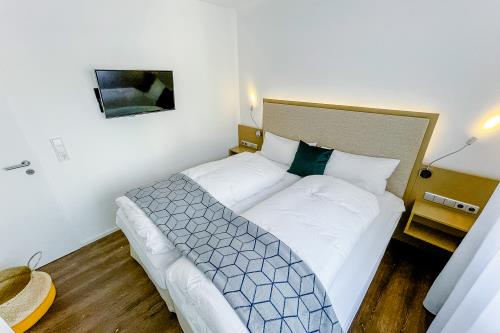 Langeoog Ferienwohnungen Friesenschiff - Flet Trije - Schlafzimmer