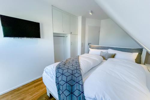 Langeoog Ferienwohnungen Friesenschiff - Flet Twa - Schlafzimmer