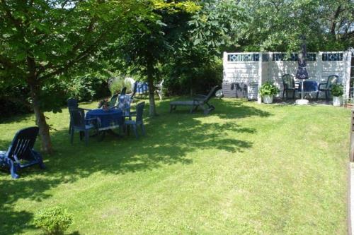 Langeoog Ferienwohnung Haus Albatros - garten1