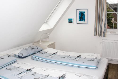 Langeoog Ferienwohnung Haus Anne-Gret - Schlafen 1. OG.