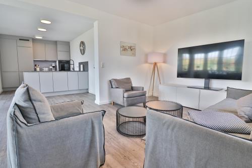 Langeoog Ferienwohnung Vermietung am Meer – Haus Dünenblume - Haus Dünenblume 1 - Wohn-/Esszimmer