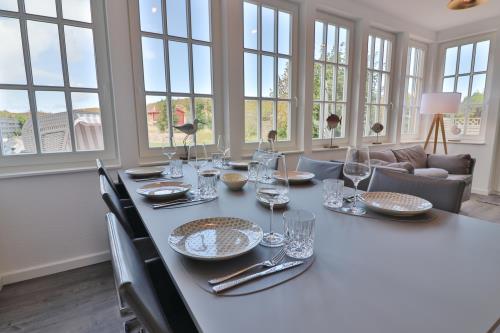 Langeoog Ferienwohnung Vermietung am Meer – Haus Dünenblume - Haus Dünenblume 1 - Wohn-/Esszimmer