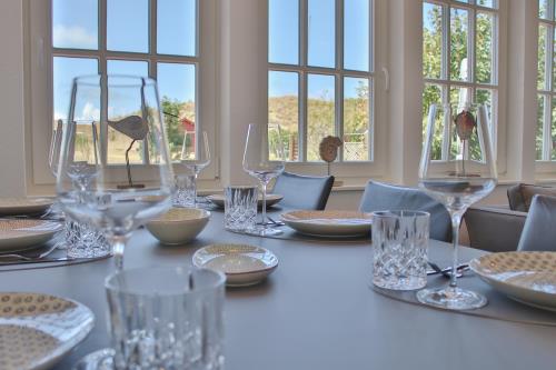 Langeoog Ferienwohnung Vermietung am Meer – Haus Dünenblume - Haus Dünenblume - Wohnung 1 - Essbereich