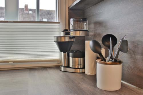 Langeoog Ferienwohnung Vermietung am Meer – Haus Dünenblume - Haus Dünenblume - Wohnung 3 - Küche