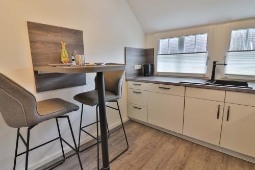 Langeoog Ferienwohnung Vermietung am Meer – Haus Dünenblume - Haus Dünenblume - Wohnung 3 - Küche