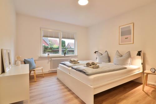 Langeoog Ferienwohnung Vermietung am Meer – Haus Seedüvel - Seedüvel EG - Schlafzimmer 3