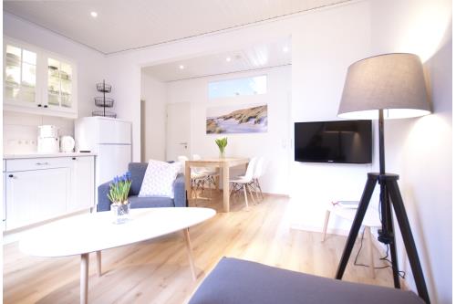 Langeoog Ferienwohnung meer Langeoog - oog twee - Wohnbereich