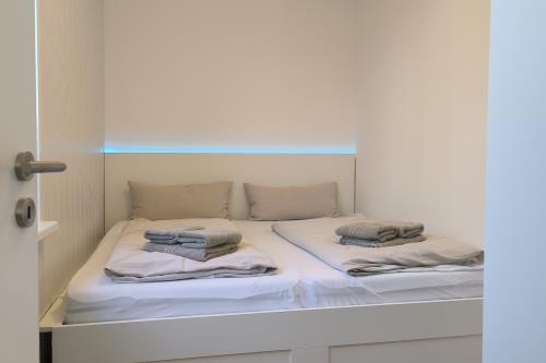 Langeoog Ferienwohnung Wind & Meer - Schlafzimmer 1